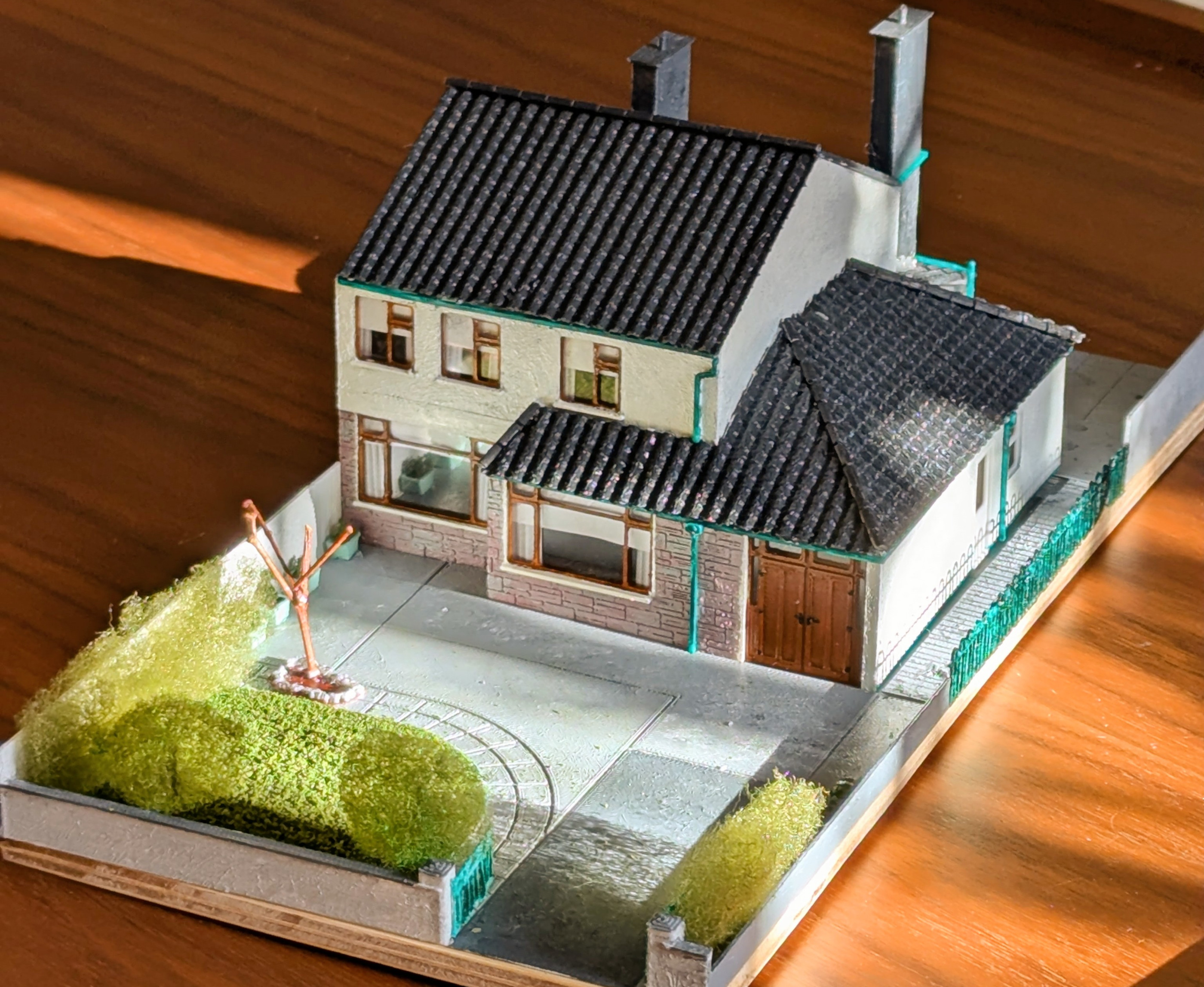 Custom model of your home - with garden